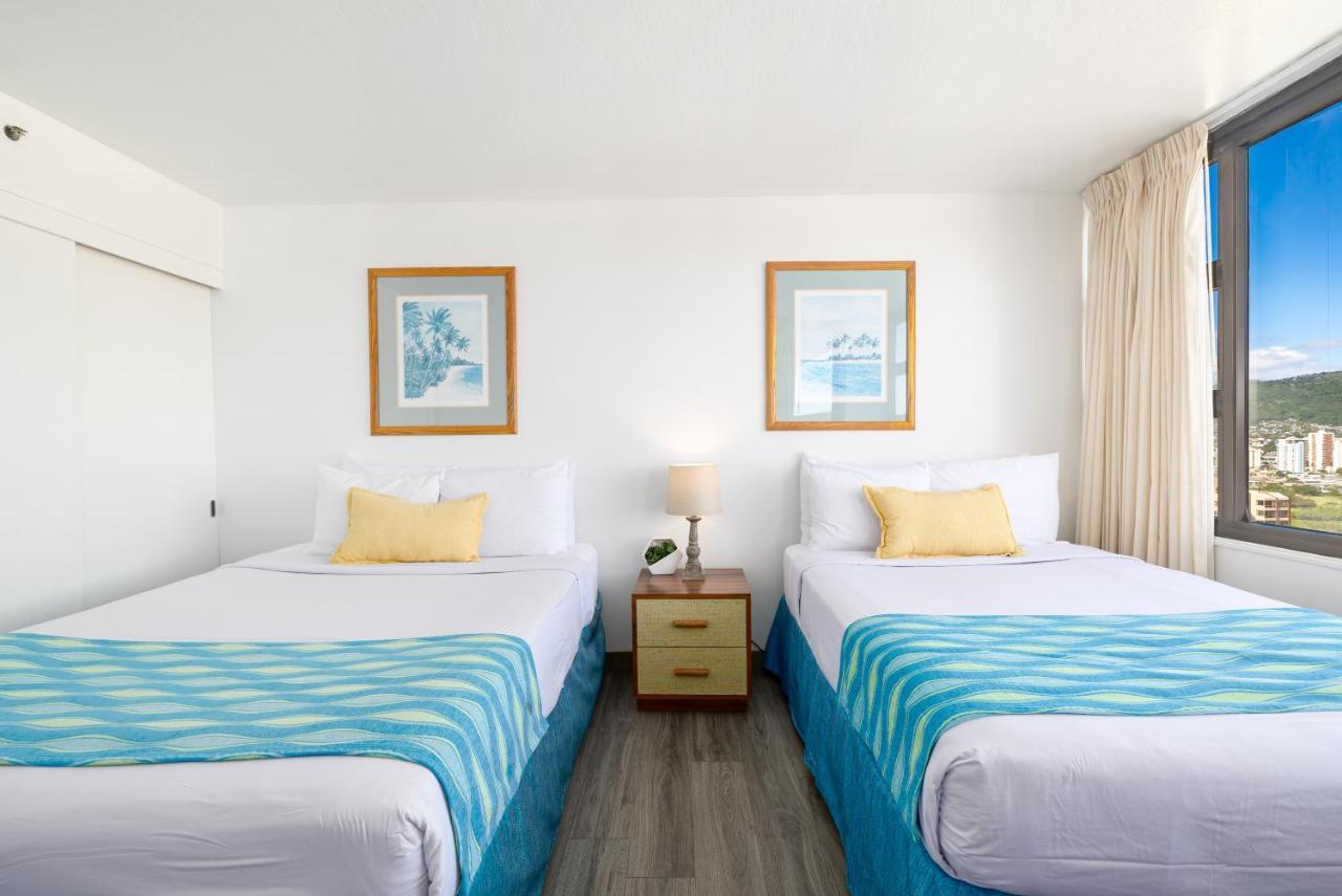 Waikiki Escapade Mountain Views Condo, Steps To Beach With Parking Perk Honolulu Esterno foto